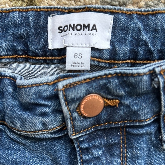 Women's Sonoma High Rise Straight Jeans 6 Short - Picture 4 of 5